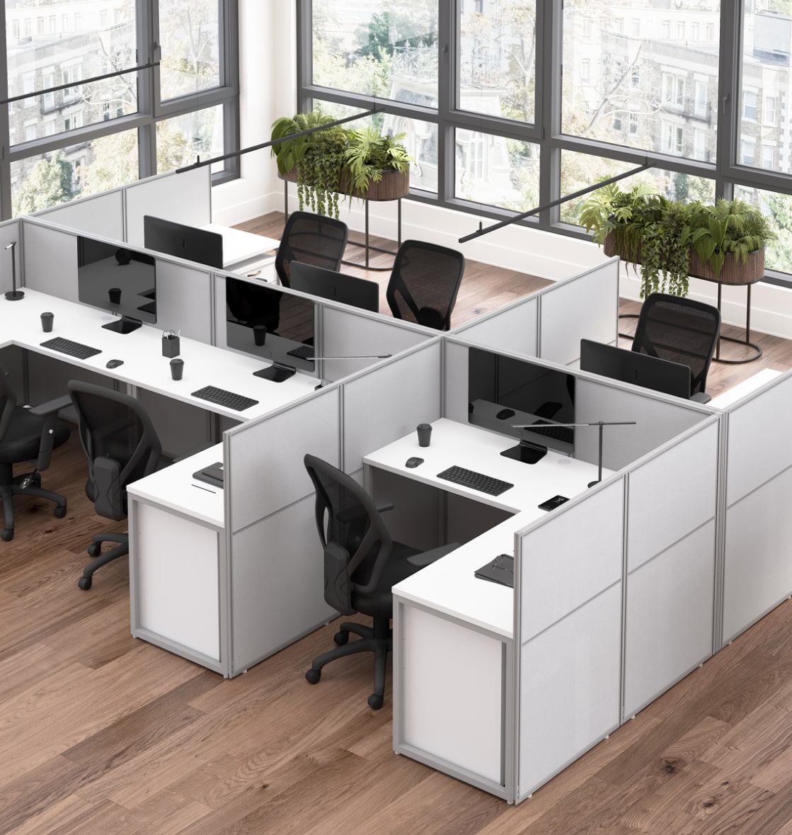 Office Cubicles & Privacy Screens