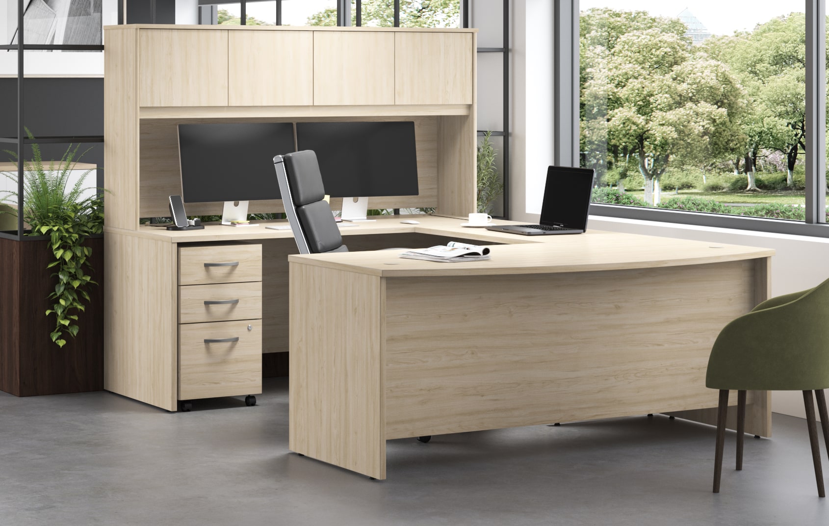 U Shaped Desks | Ergonomic & Executive Designs