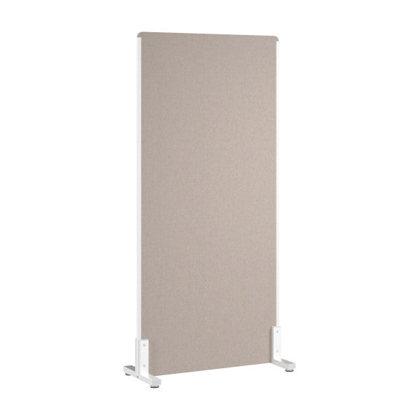 Shop Bush Furniture for you 34W x 72H Freestanding Privacy Screen 02 PSP234WB-03  color warm beige