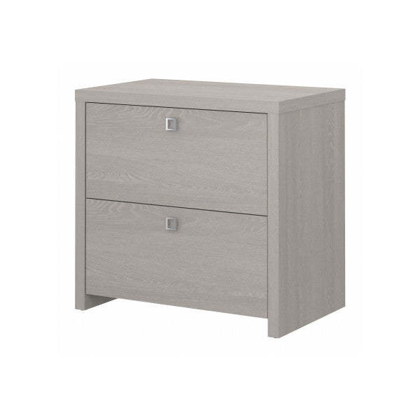 Shop Bush Furniture for you Echo 2 Drawer Lateral File Cabinet 02 KI60202-03  color gray sand