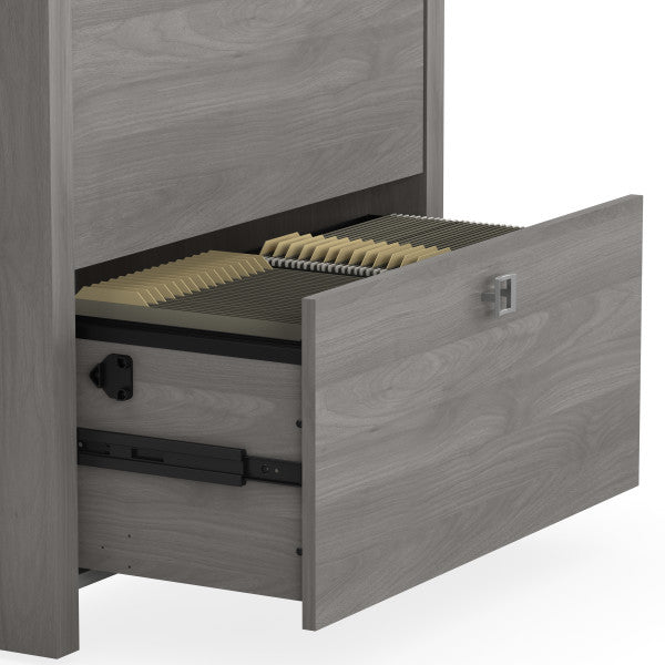 Shop Bush Furniture for you Echo 2 Drawer Lateral File Cabinet 07 KI60402-03  color modern gray