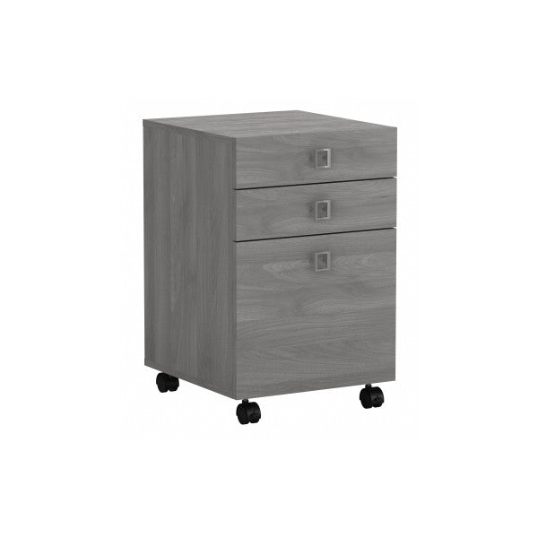 Shop Bush Furniture for you Echo 3 Drawer Mobile File Cabinet 02 KI60401-03  color modern gray