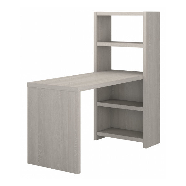 Shop Bush Furniture for you Echo 56W Bookcase Desk 02 KI60207-03  color gray sand