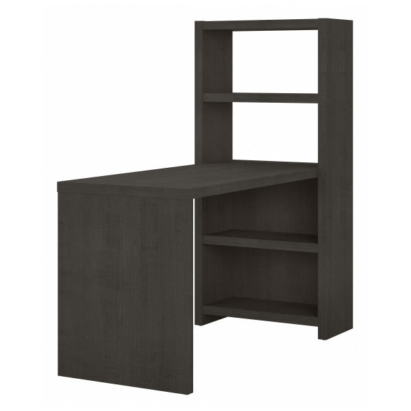 Shop Bush Furniture for you Echo 56W Bookcase Desk 02 KI60307-03  color charcoal maple