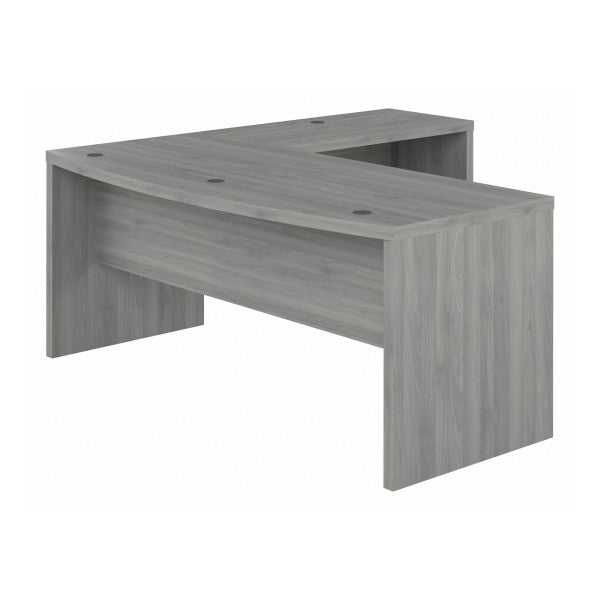 Shop Bush Furniture for you Echo 72W Bow Front L Shaped Desk 02 ECH053MG  color modern gray