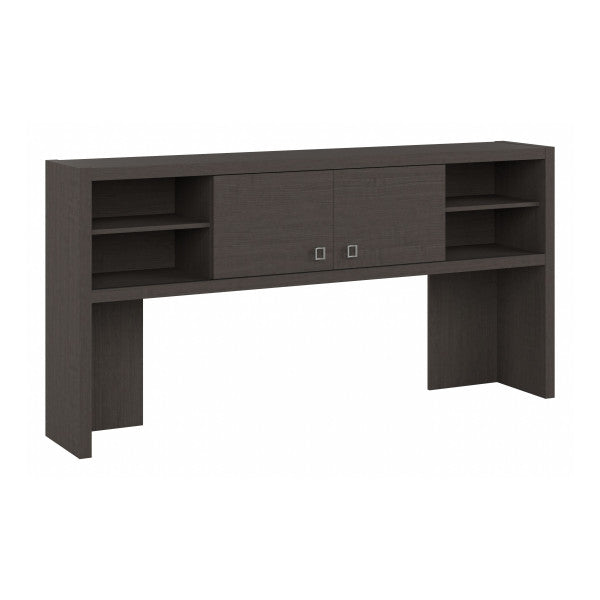 Shop Bush Furniture for you Echo 72W Desk Hutch 02 KI60311-03  color charcoal maple