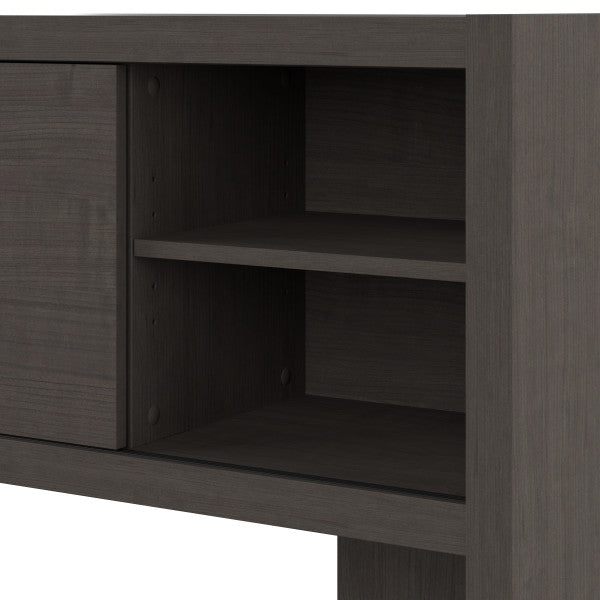 Shop Bush Furniture for you Echo 72W Desk Hutch 08 KI60311-03  color charcoal maple