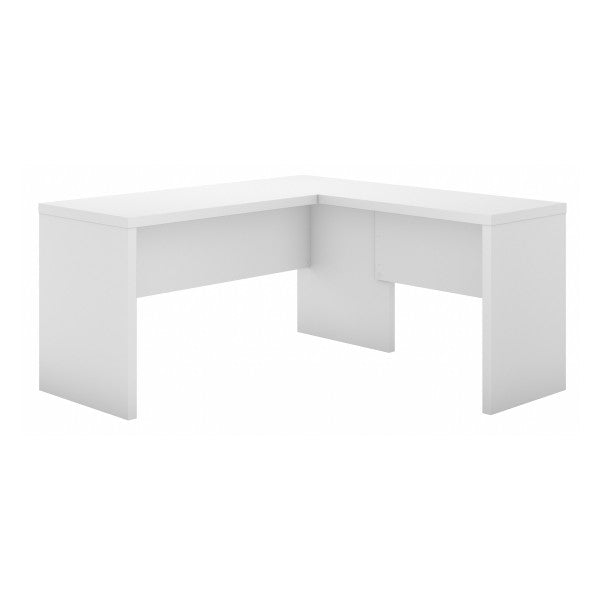 Shop Bush Furniture for you Echo L Shaped Desk 02 ECH026PW  color pure white