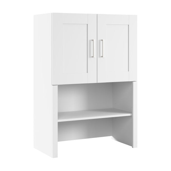 Shop Bush Furniture for you Hampton Heights 30W Bookcase Hutch 02 HHH130WH  color white