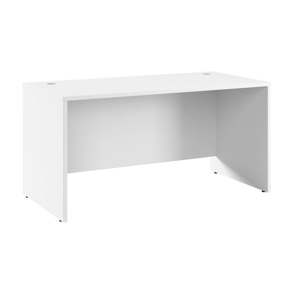 Shop Bush Furniture for you Hampton Heights 60W x 30D Office Desk 02 HHD560WH-Z  color white