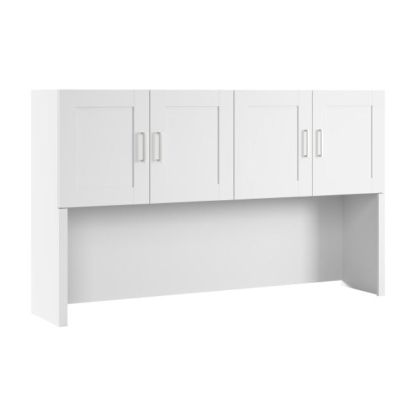 Shop Bush Furniture for you Hampton Heights 72W Hutch 02 HHH172WHK  color white