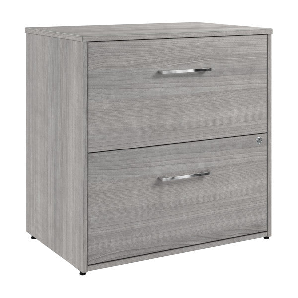 Shop Bush Furniture for you Hustle 2 Drawer Lateral File Cabinet 02 HUF130PG  color platinum gray