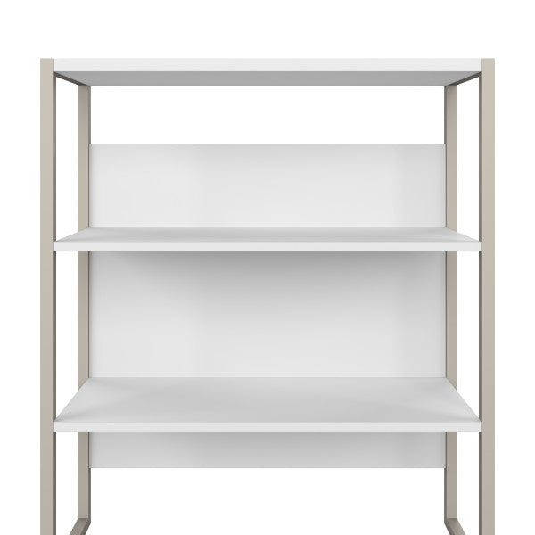 Shop Bush Furniture for you Hybrid 36W Bookcase Hutch 07 HYH236WH  color white