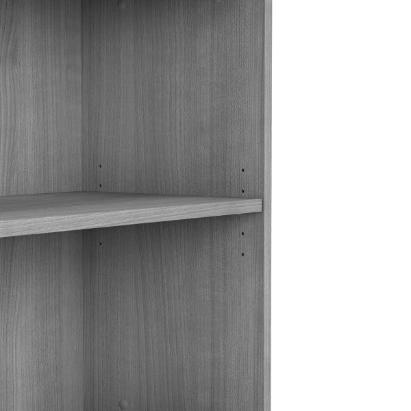 Shop Bush Furniture for you Hybrid Small 2 Shelf Bookcase 07 HY3036PG-Z  color platinum gray