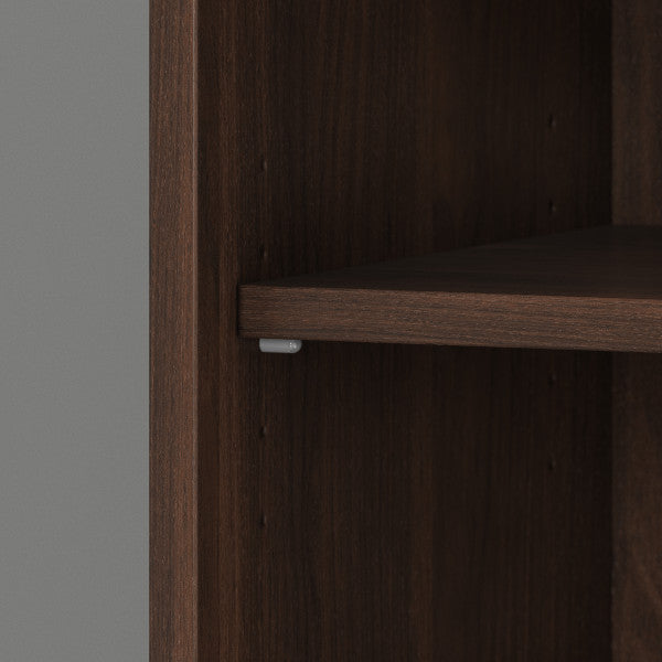 Shop Bush Furniture for you Hybrid Tall 5 Shelf Bookcase 07 HYB136BW-Z  color black walnut