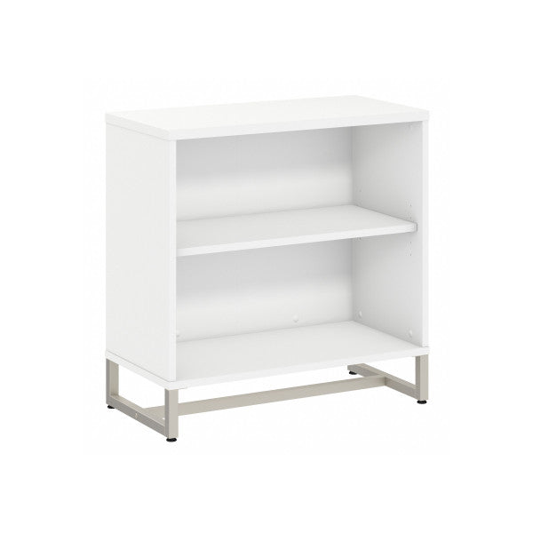 Shop Bush Furniture for you Method 2 Shelf Bookcase Cabinet 02 KI70205  color white