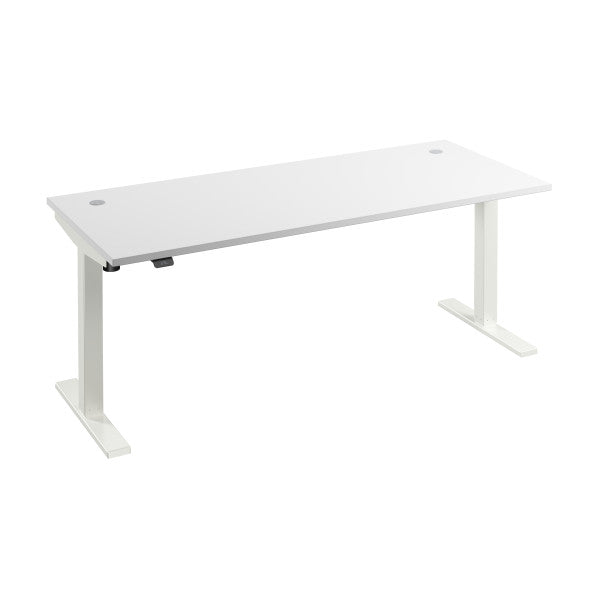 Shop Bush Furniture for you Move 40 Series 72W x 30D Electric Height Adjustable Standing Desk 02 M4S7230WHWK  color white white powder coat