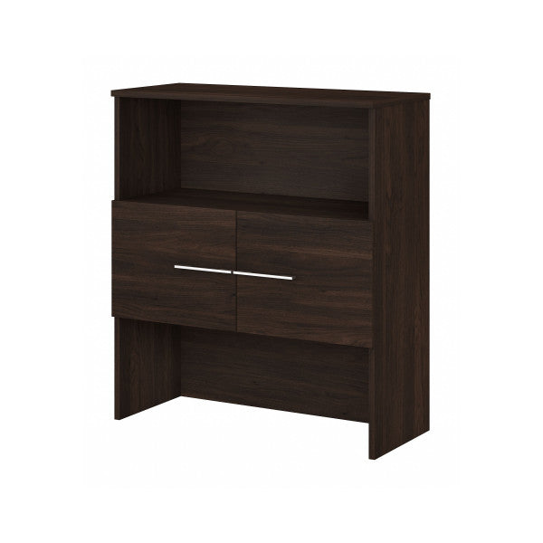 Shop Bush Furniture for you Office 500 36W Bookcase Hutch 02 OFH136BW  color black walnut