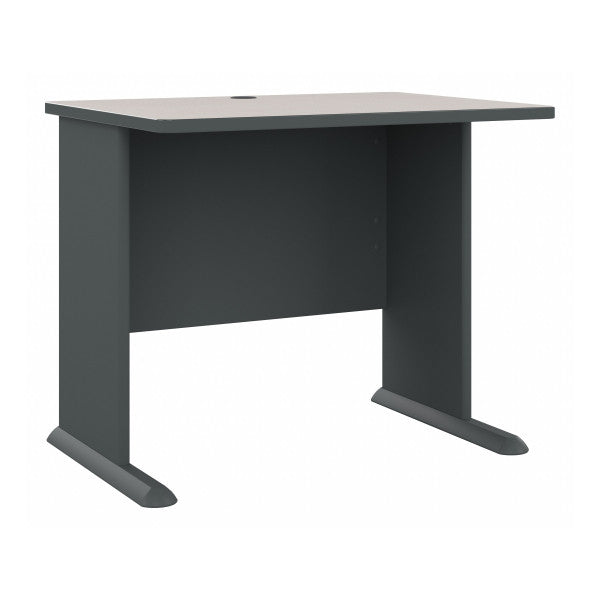 Shop Bush Furniture for you Series A 36W Desk 02 WC8436A  color slate white spectrum