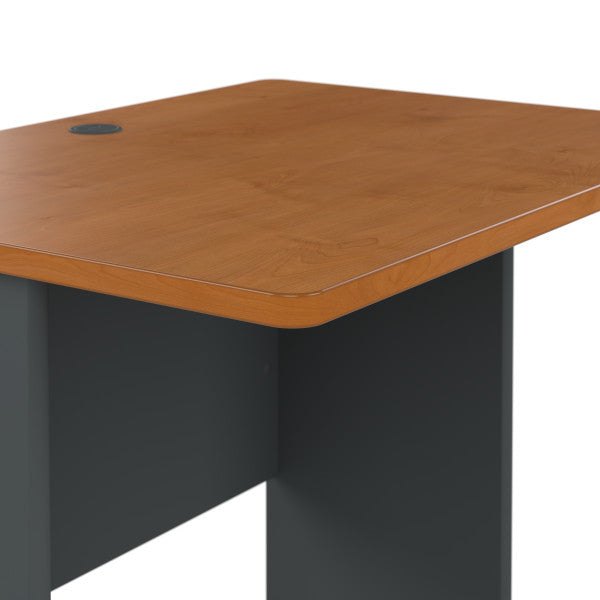 Shop Bush Furniture for you Series A 36W Desk 08 WC57436  color natural cherry slate