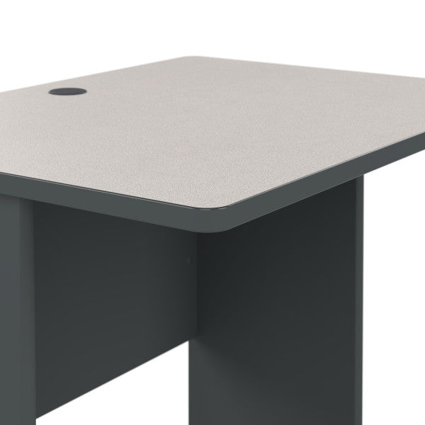 Shop Bush Furniture for you Series A 36W Desk 08 WC8436A  color slate white spectrum