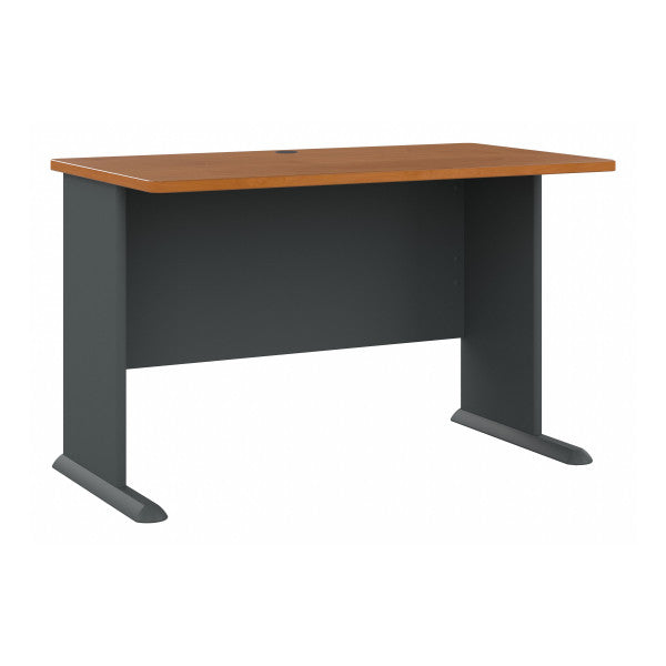 Shop Bush Furniture for you Series A 48W Desk 02 WC57448  color natural cherry slate