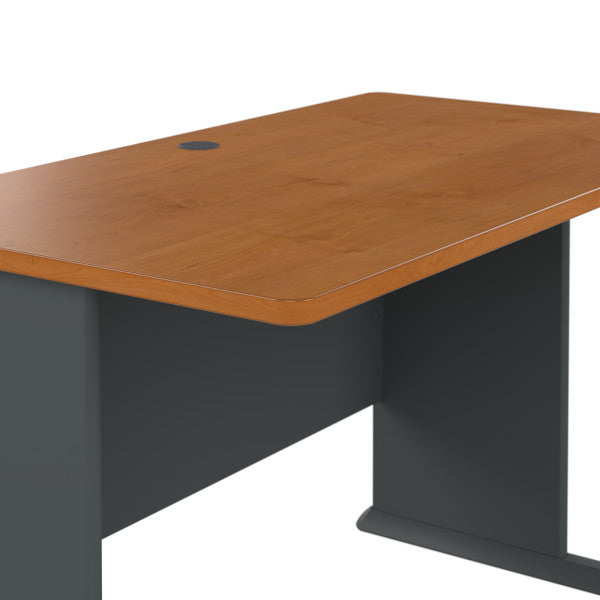 Shop Bush Furniture for you Series A 48W Desk 08 WC57448  color natural cherry slate