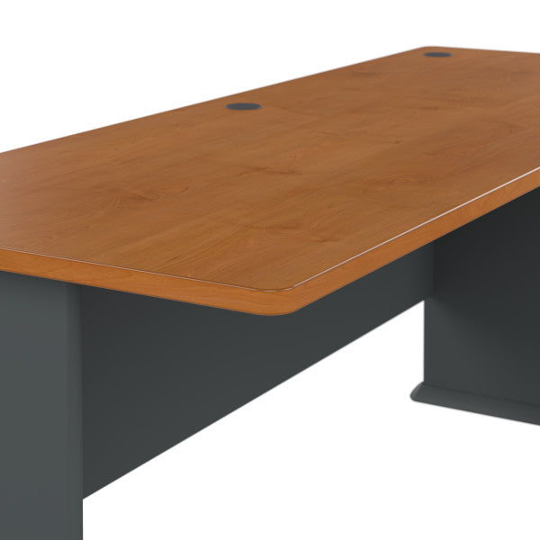 Shop Bush Furniture for you Series A 48W Desk 09 WC57448  color natural cherry slate