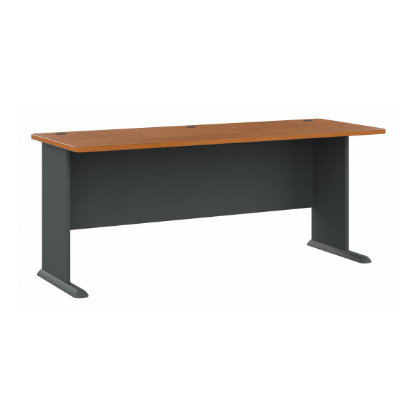 Shop Bush Furniture for you Series A 72W Desk 02 WC57472  color natural cherry