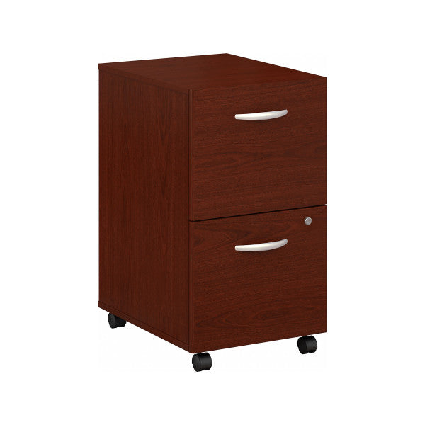 Shop Bush Furniture for you Series C 2 Drawer Mobile File Cabinet - Assembled 02 WC36752SU  color mahogany