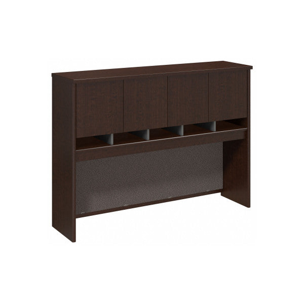 Shop Bush Furniture for you Series C 60W Hutch 02 WC12962K  color mocha cherry