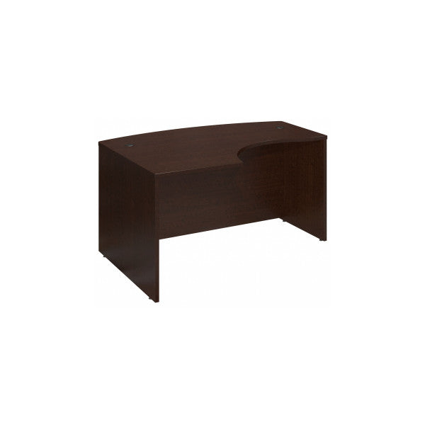 Shop Bush Furniture for you Series C 60W x 43D Left Handed L Bow Desk 02 WC12933  color mocha cherry