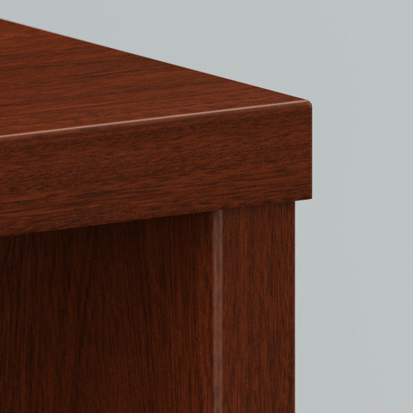 Shop Bush Furniture for you Series C Desk Credenza with 2 Drawer Mobile Pedestal 09 SRC029MASU  color mahogany