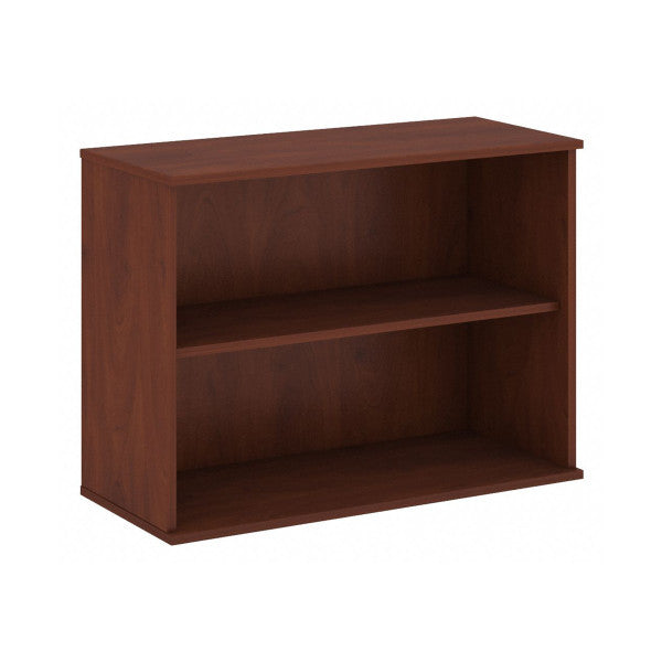 Shop Bush Furniture for you Small 2 Shelf Bookcase 02 BK3036HC  color hansen cherry