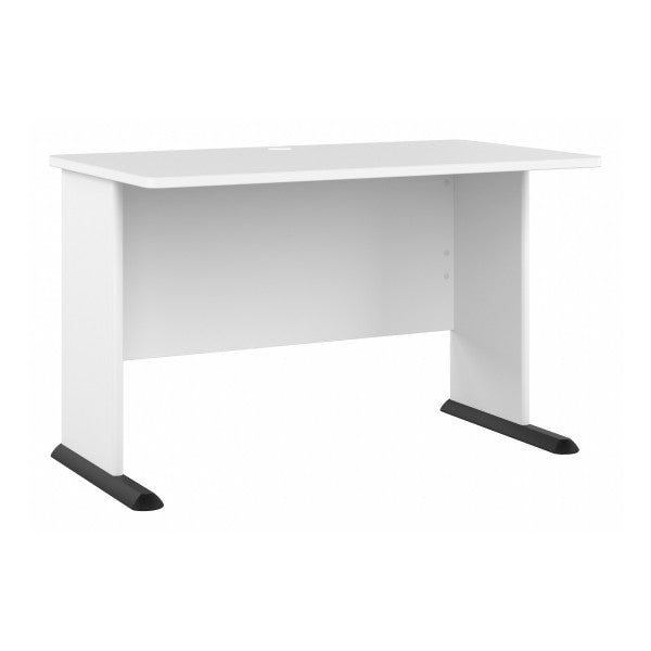 Shop Bush Furniture for you Studio A 48W Computer Desk 02 SDD248WH  color white