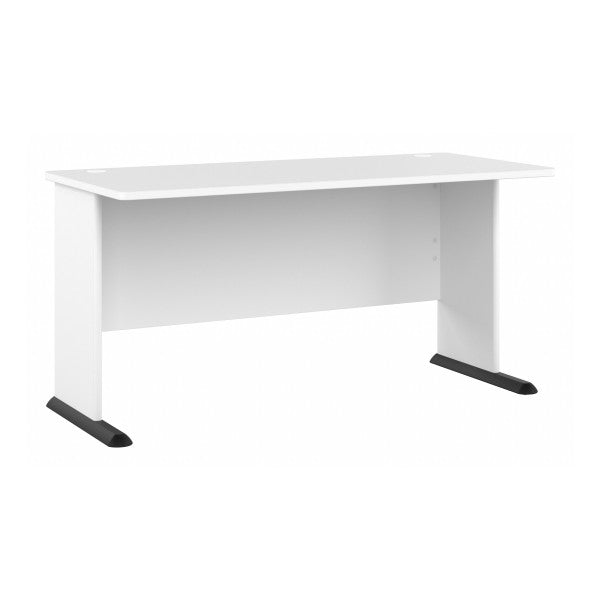 Shop Bush Furniture for you Studio A 60W Computer Desk 02 SDD160WH  color white