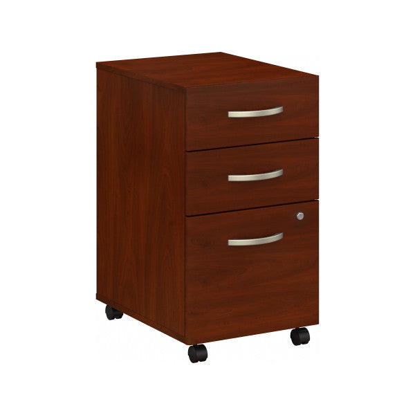 Shop Bush Furniture for you Studio C 3 Drawer Mobile File Cabinet 02 SCF216HCSU  color hansen cherry