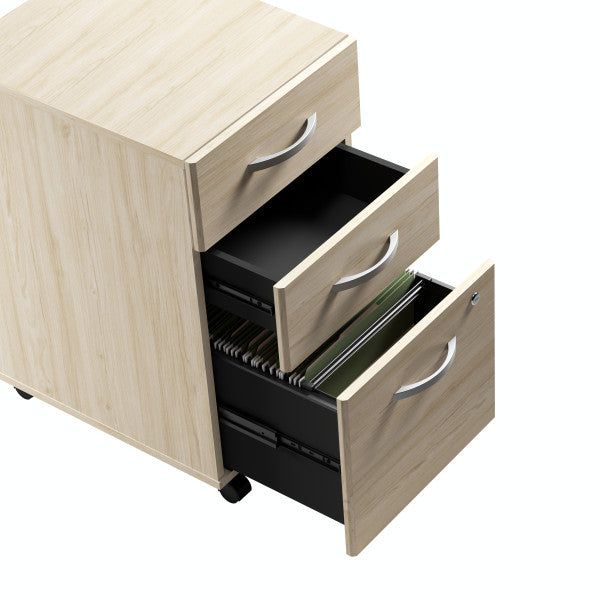 Shop Bush Furniture for you Studio C 3 Drawer Mobile File Cabinet 07 SCF216NESU  color natural elm