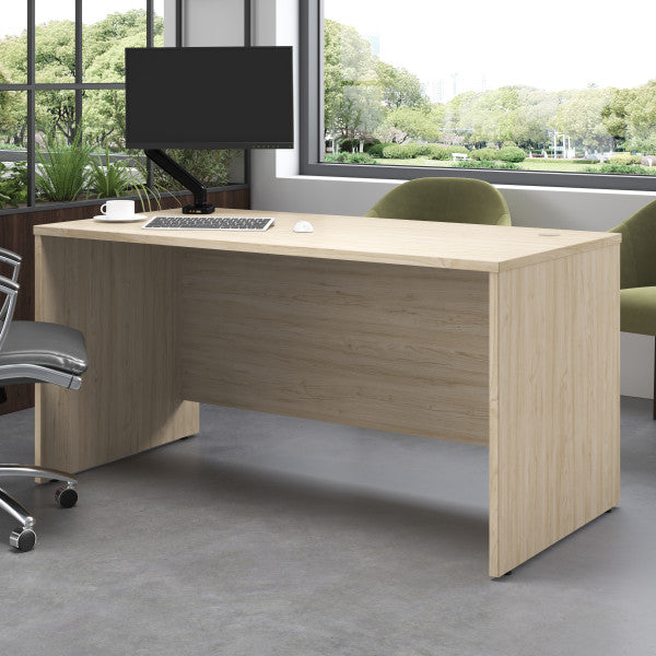 Shop Bush Furniture for you Studio C 60W x 30D Office Desk 01 SCD260NE  color natural elm