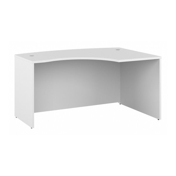 Shop Bush Furniture for you Studio C 60W x 43D Right Hand L-Bow Desk Shell 02 SCD560WH  color white