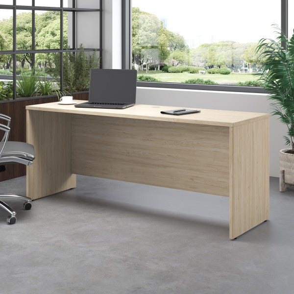 Shop Bush Furniture for you Studio C 72W x 24D Credenza Desk 01 SCD372NE  color natural elm