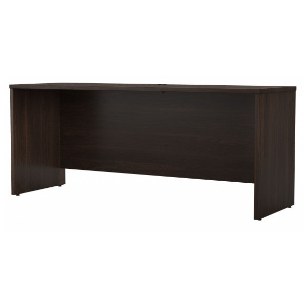 Shop Bush Furniture for you Studio C 72W x 24D Credenza Desk 02 SCD372BW-Z  color black walnut