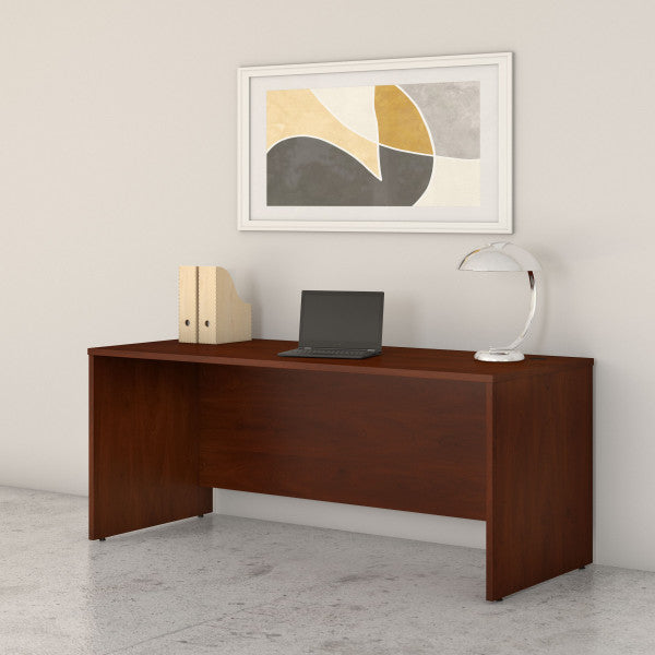 Shop Bush Furniture for you Studio C 72W x 30D Office Desk 01 SCD272HC  color hansen cherry