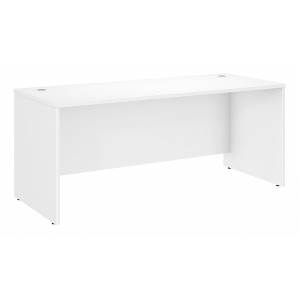 Shop Bush Furniture for you Studio C 72W x 30D Office Desk 02 SCD272WH  color white