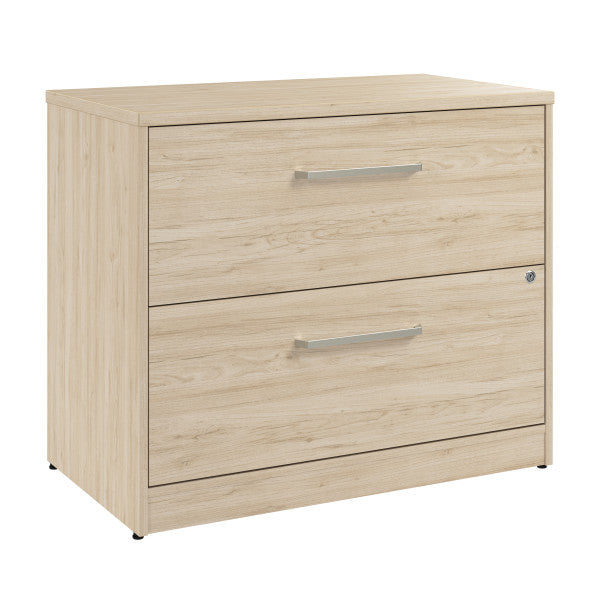 Shop Bush Furniture for you Vista 2 Drawer Lateral File Cabinet 02 VSF136NESU  color natural elm