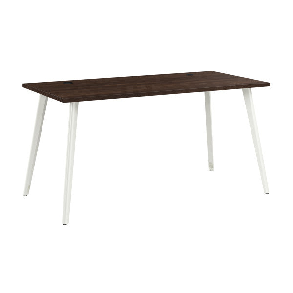 Shop Bush Furniture for you Vista 60W x 30D Computer Desk with Splayed Metal Legs 02 VSD160BW  color black walnut