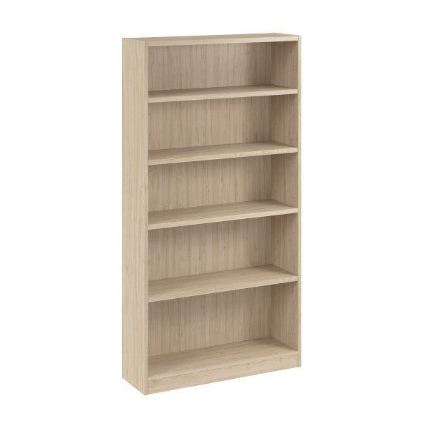 Shop Bush Furniture for you Vista Tall 5 Shelf Bookcase 02 VSB12479-Z  color natural elm